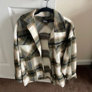 Zara Plaid Flannel Shacket